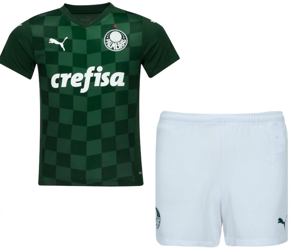 Kit infantil I Palmeiras 2021 2022 Puma oficial